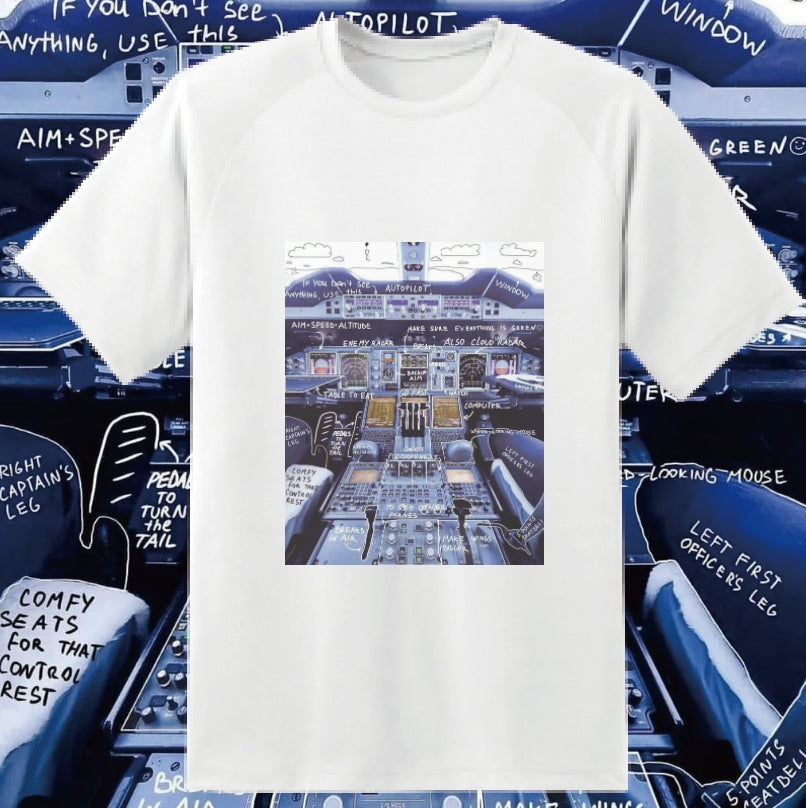 RBF 絕版 COCKPIT T-SHIRT M T-COCKPIT-M 全球免運