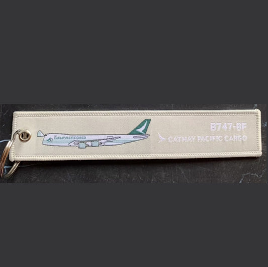RBF CATHAY 747-8F KEY RING K-RBF-B748F-CX