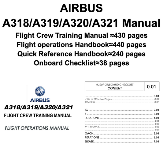 RBF A318 A319 A320 A321 Manual MAN-A320