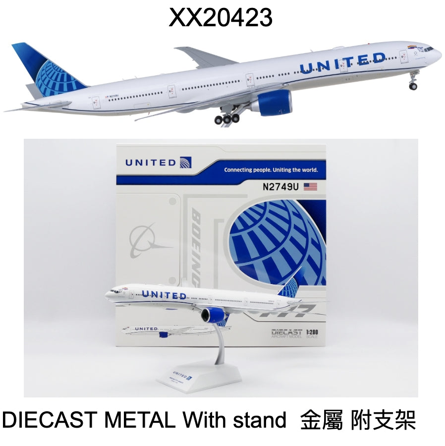 RBF絕版 JC 金屬 1/200 United 777-300ER Sydney World XX20423 全球免運