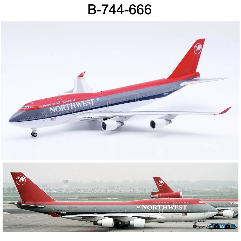 RBF IF 1:200 Northwest 747-451 N666US B-744-666