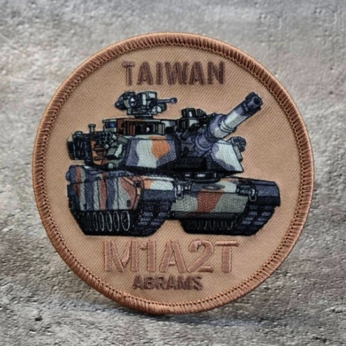 RBF TAIWAN M1A2T ABRAMS patch 10cm ARM-M1A2T-B