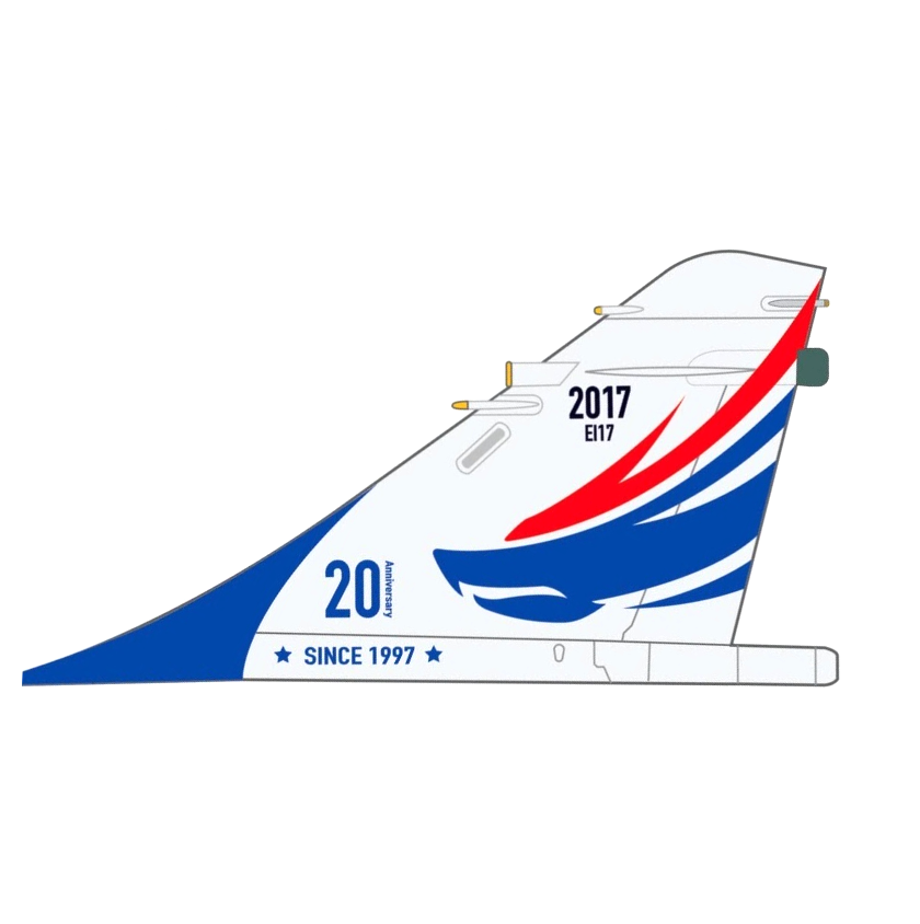 RBF ROCAF Mirage 2000 STICKER 10CM S-T-2017