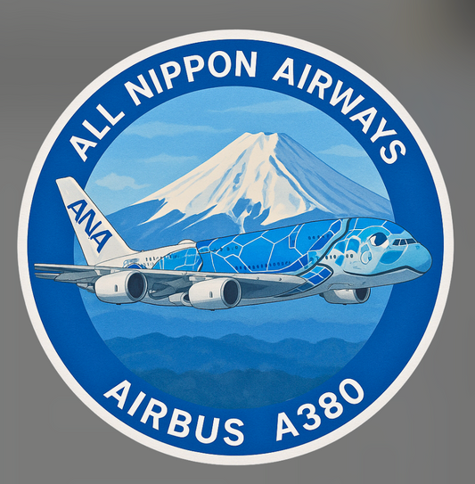 RBF ANA A380 sticker 10cm S-ANAA380