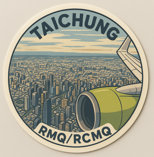 RBF TAICHUNG RCMQ sticker 10cm S-TRR737