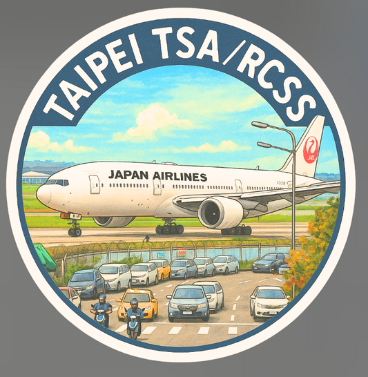RBF TAIPEI RCSS sticker 10cm S-TTRJL777