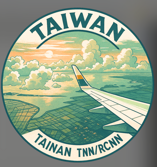 RBF TAINAN RCNN sticker 10cm S-TTTR
