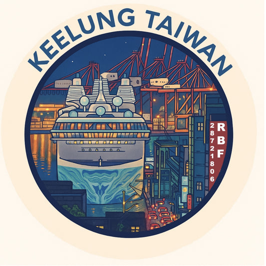 RBF Keelung sticker 10cm S-KLTW