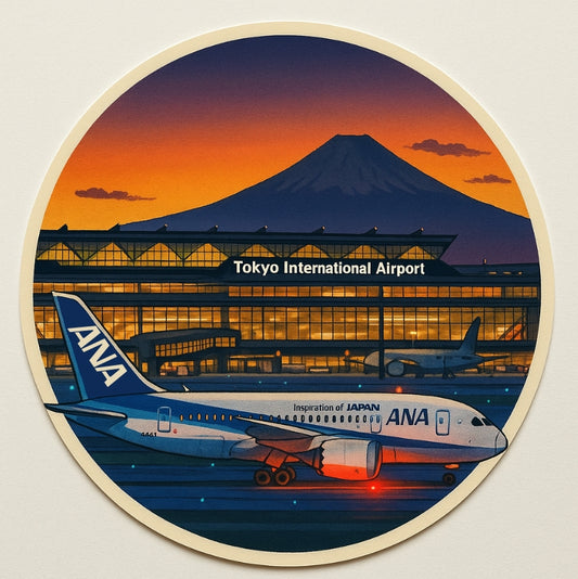 RBF 現貨 Tokyo RJTT sticker 10cm 貼紙 S-TIAA 全球免運