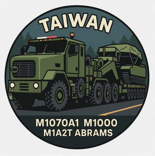 RBF M1070A1 M1A2T sticker 10cm S-TMMMA