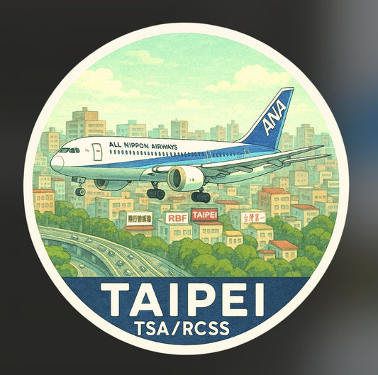 RBF Taipei Songshan RCSS sticker 10cm S-TTRNH78