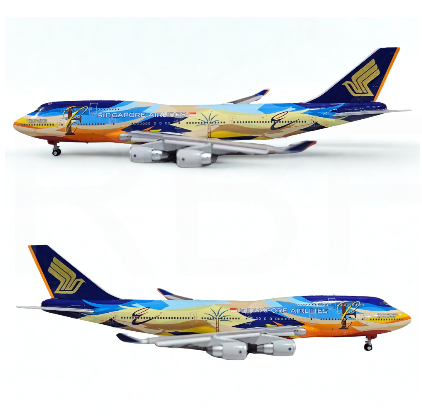 RBF HX 1/400 Singapore 747-400 9V-SPL F B615301F