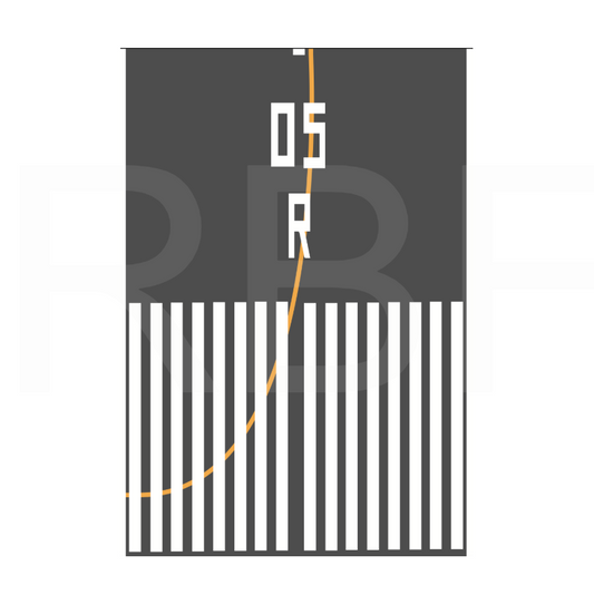 RBF 1:400 RUNWAY 05R A4 RWY05R-A4