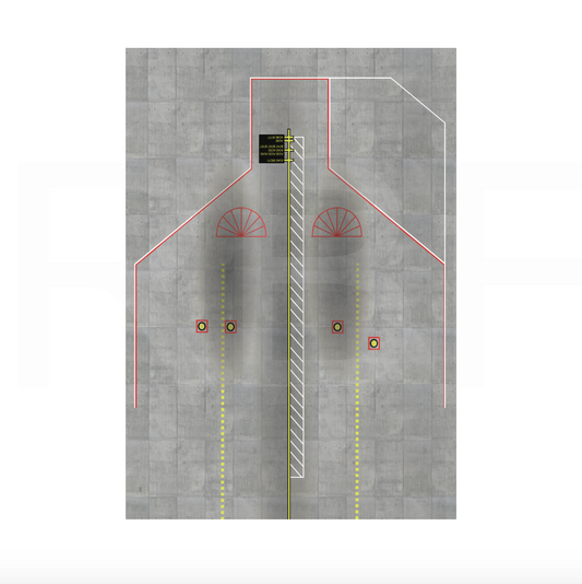 RBF 1:400 APRON 210x297mm APRON3-A4