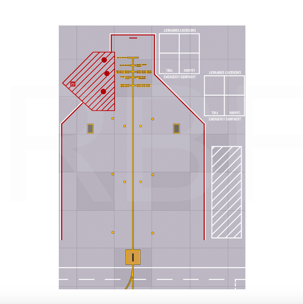 RBF 1:400 APRON 210x297mm APRON4-1-A4