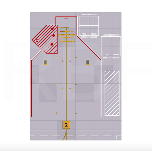 RBF 1:400 APRON 210x297mm APRON4-2-A4