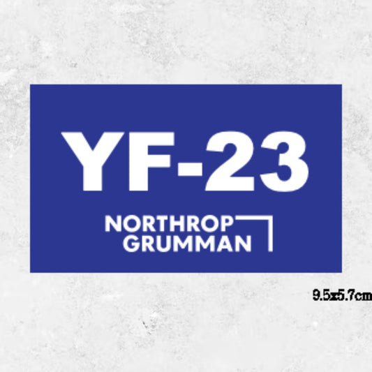 RBF YF-23 STICKER 9.5x5.7cm S-YF23