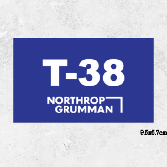 RBF T-38 STICKER 9.5x5.7cm S-T38