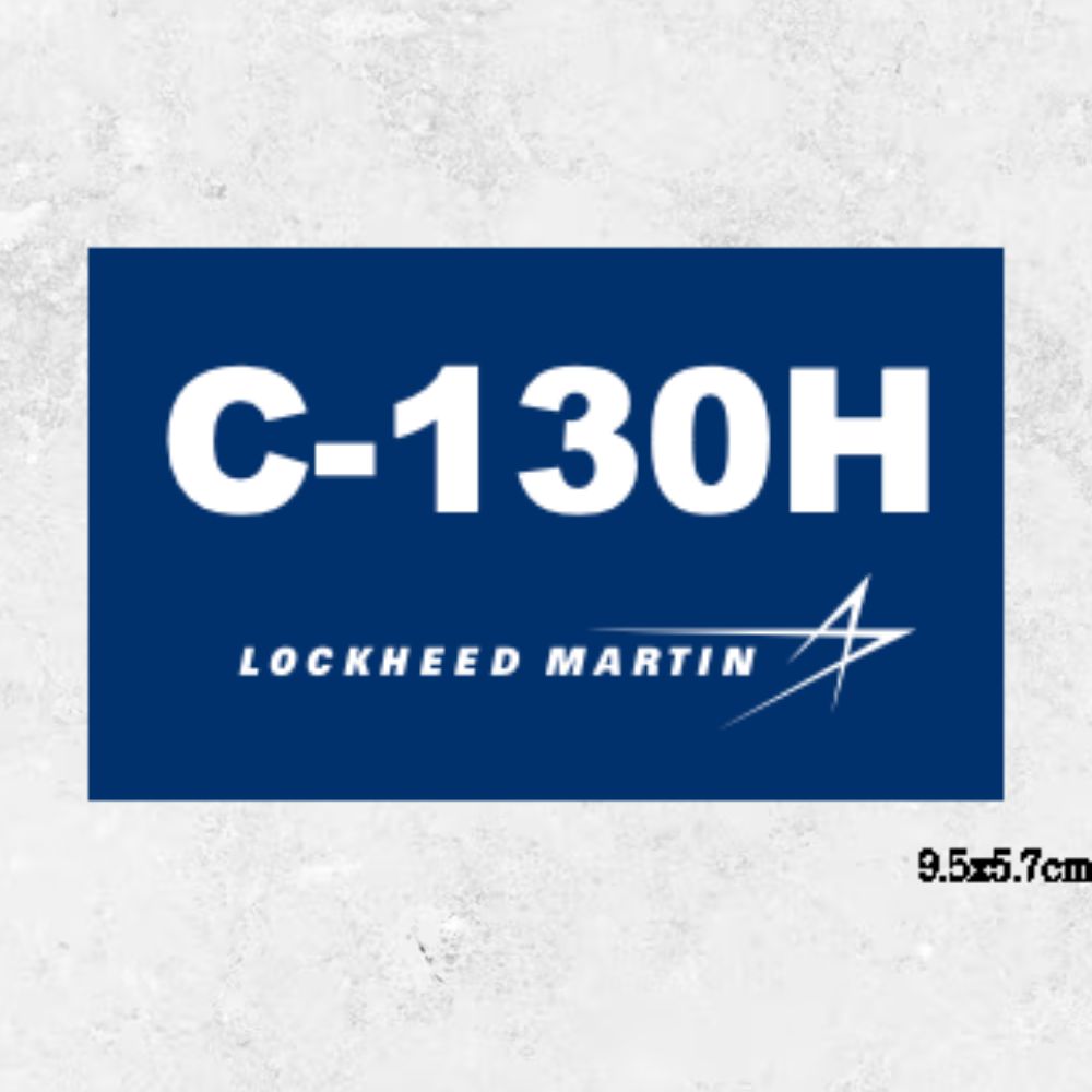 RBF C-130H STICKER 9.5x5.7cm S-C130H