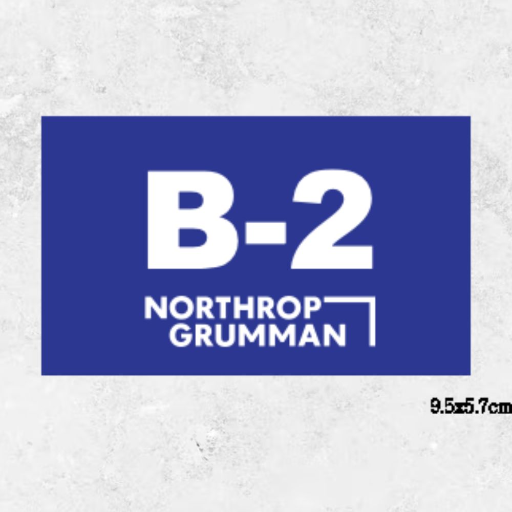 RBF B-2 STICKER 9.5x5.7cm S-B2