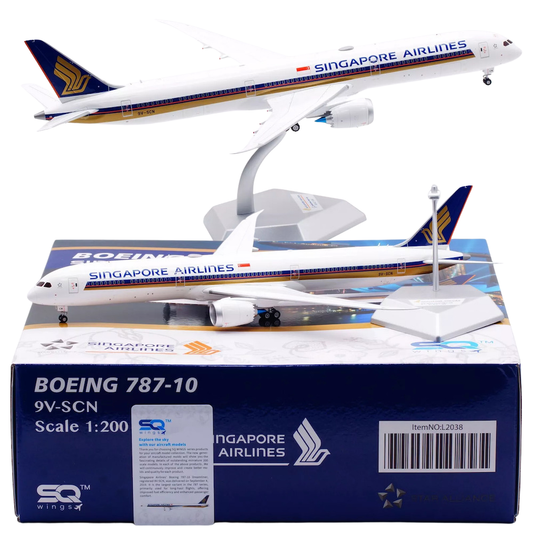 RBF 現貨 SQ 1:200 Singapore 787-10 9V-SCN L2038 全球免運