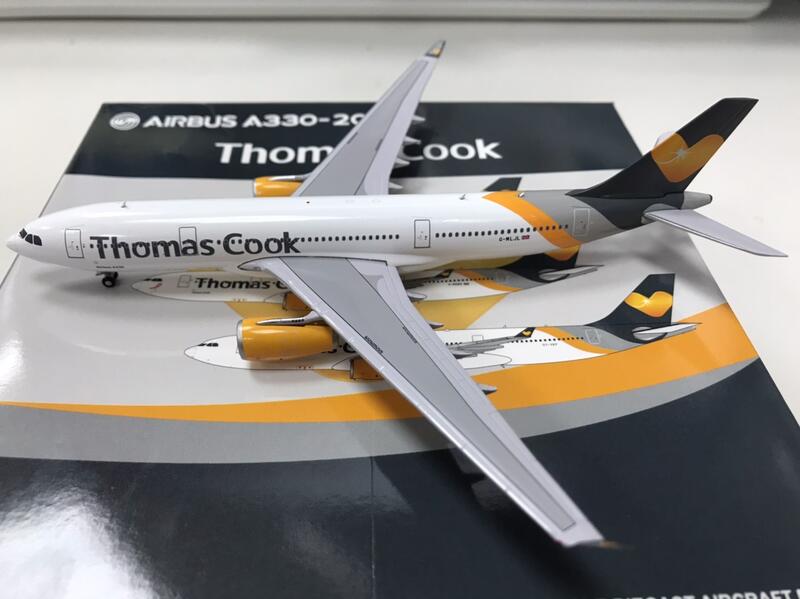 RBF絕版 JC 金屬 1:400 湯瑪士庫克 A330-200 LH4157 全球免運