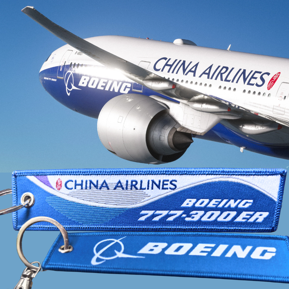 RBF現貨 CHINA AIRLINES key ring 13x3cm 鑰匙圈 KCAL-777 全球免運
