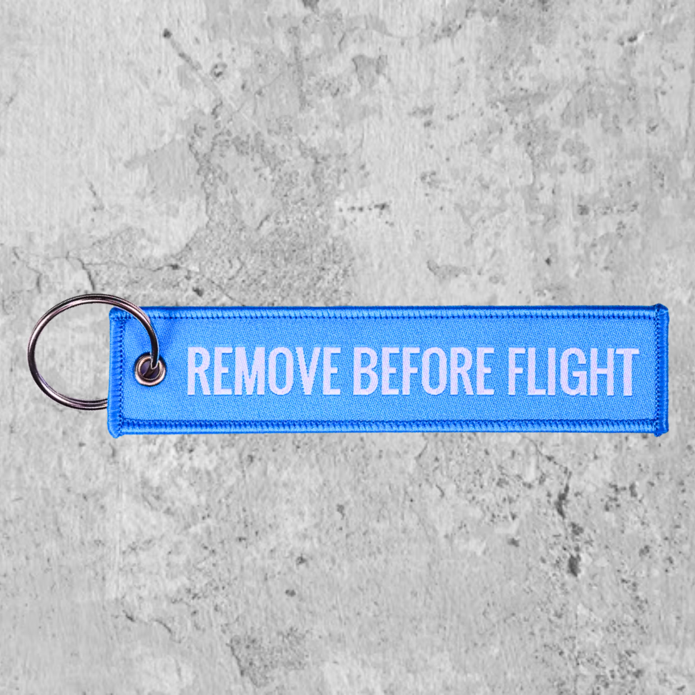 RBF 現貨 REMOVE BEFORE FLIGHT keychain 13cm 鑰 K1303-RBFLB 全球免運