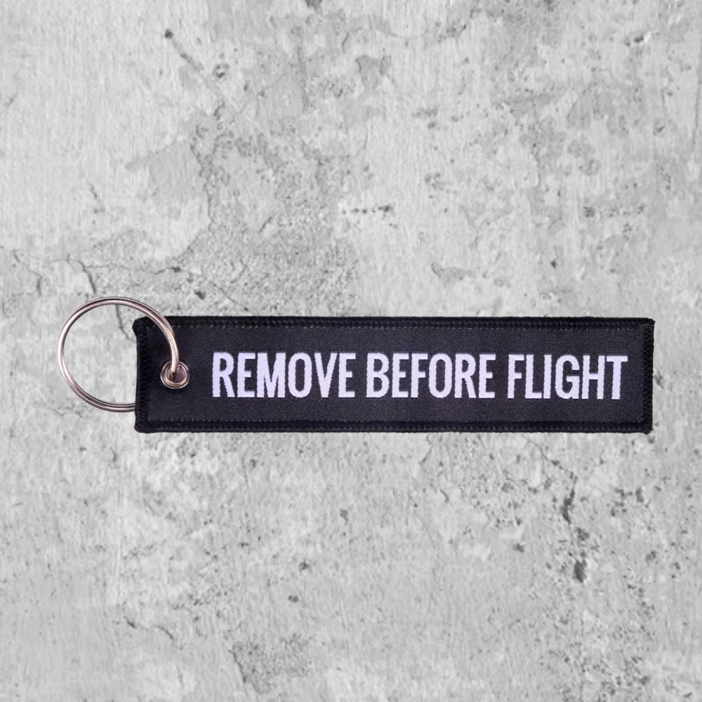 RBF 現貨 REMOVE BEFORE FLIGHT keychain 13cm 鑰 K1303-RBFBK 全球免運