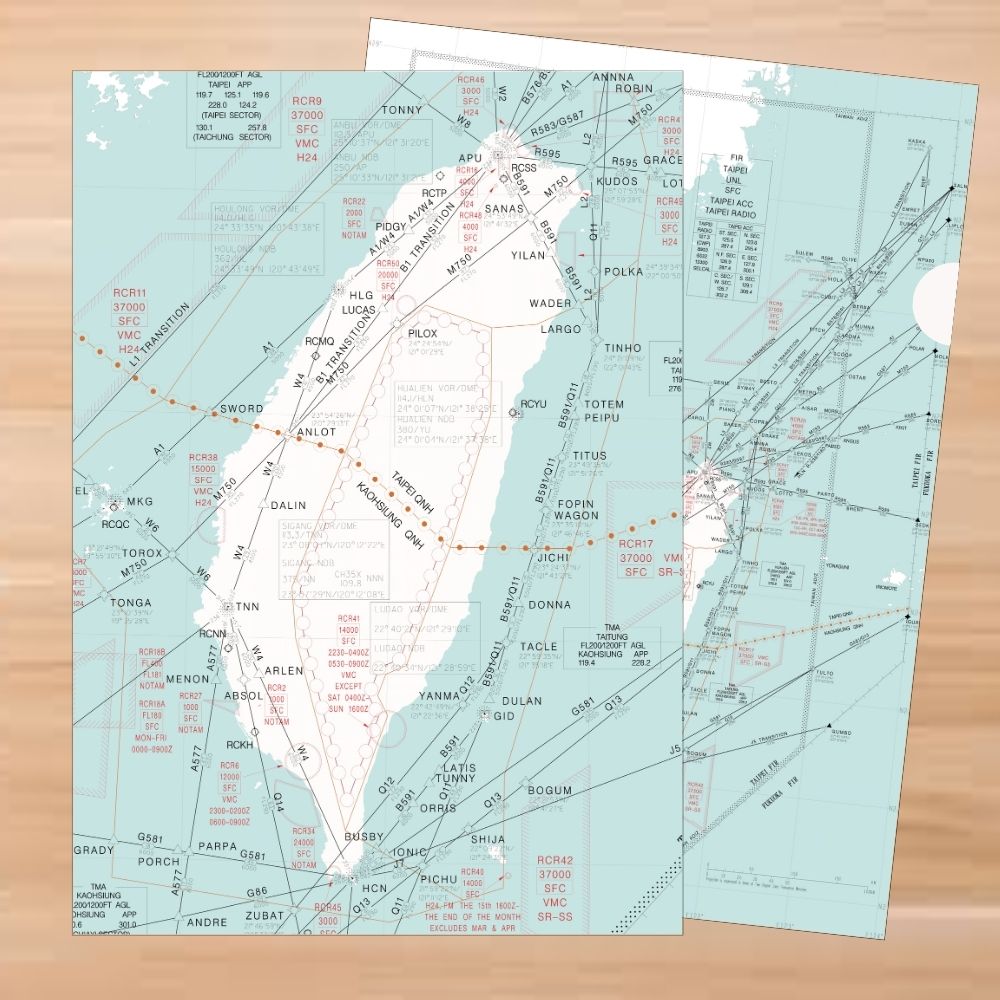 RBF TAIPEI FIR FOLDER A4 FILE-TPEFIR