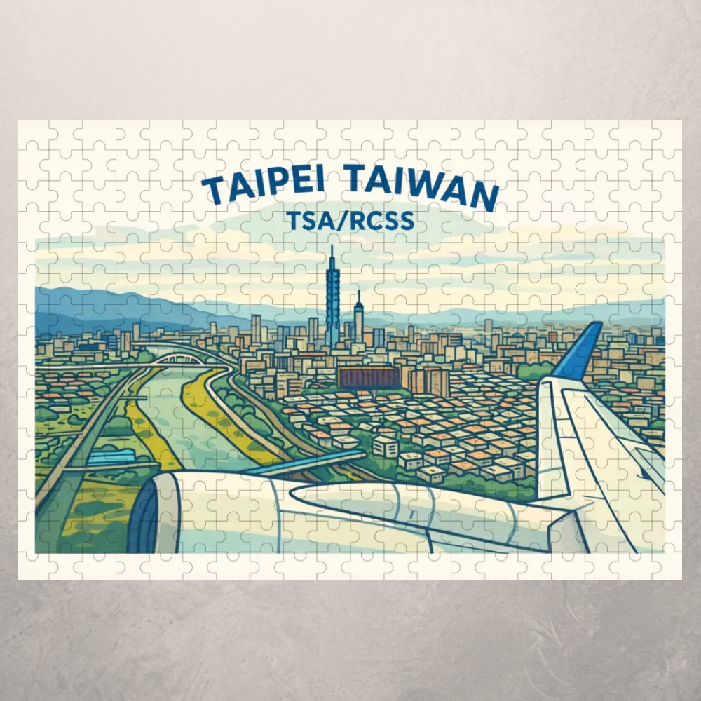 RBF Taipei TSA Puzzle 40x28cm PZ4028-TTTRT