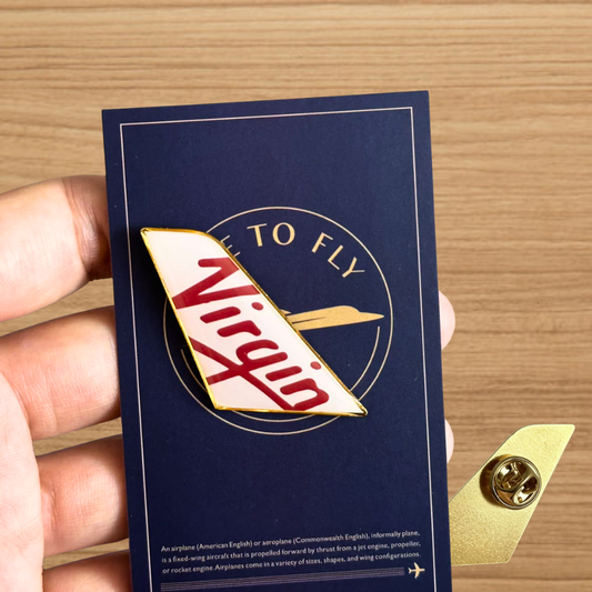 RBF Virgin Atlantic Lapel Pin ALP-VS