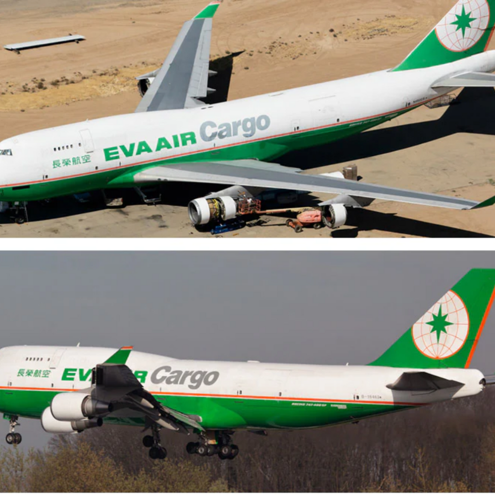 RBF PLANETAGS EVA AIR 747-400F 080774862264