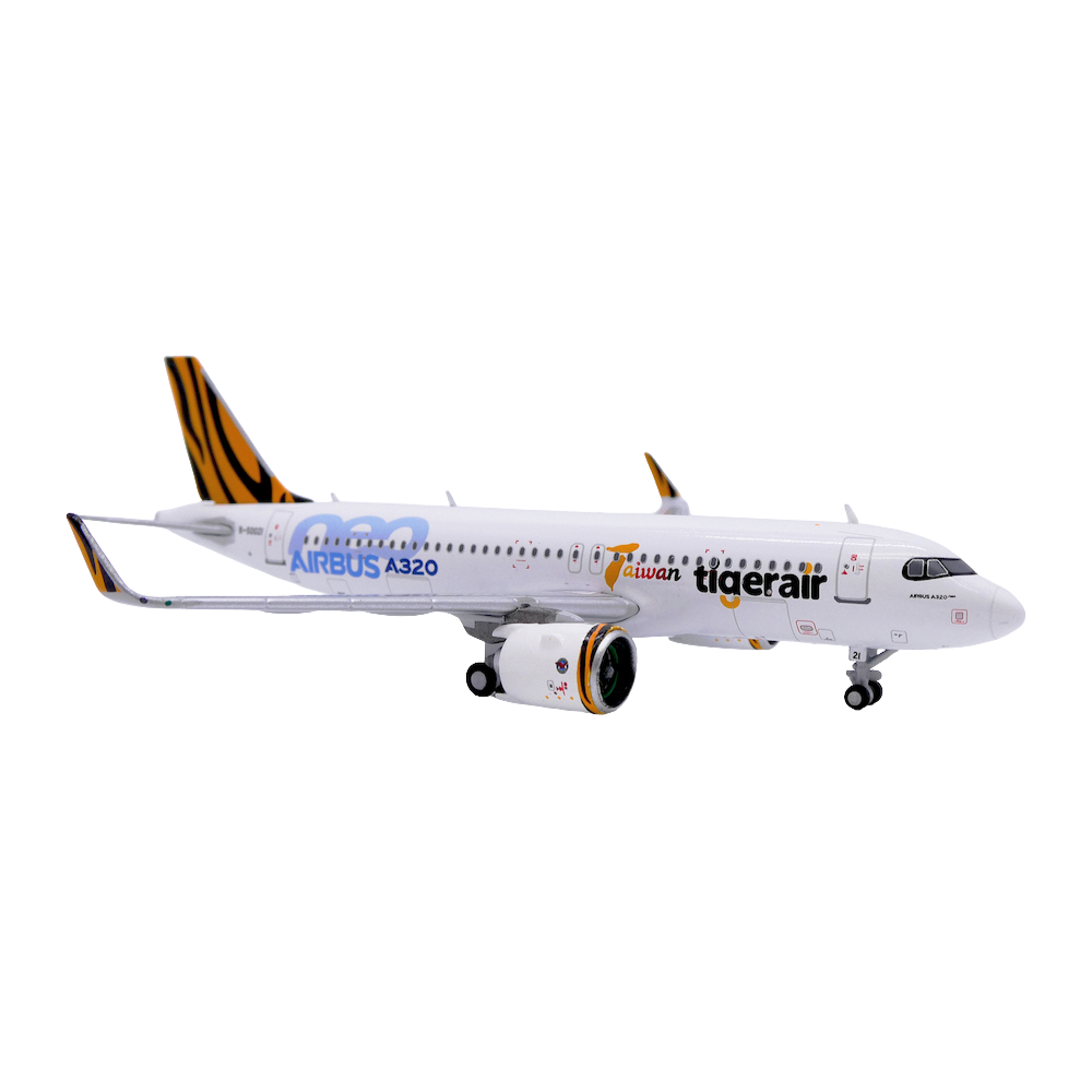 RBF現貨 ALB 金屬 1:400 Tiger air Taiwan A320NEO B-50021 ALB4TG320N 全球免運
