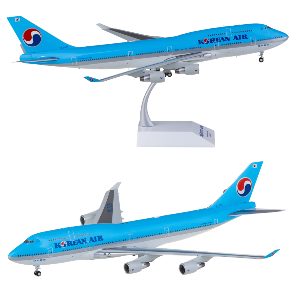 RBF 現貨 JC 1:200 Korean Air 747-400 HL7461 XX20187 全球免運