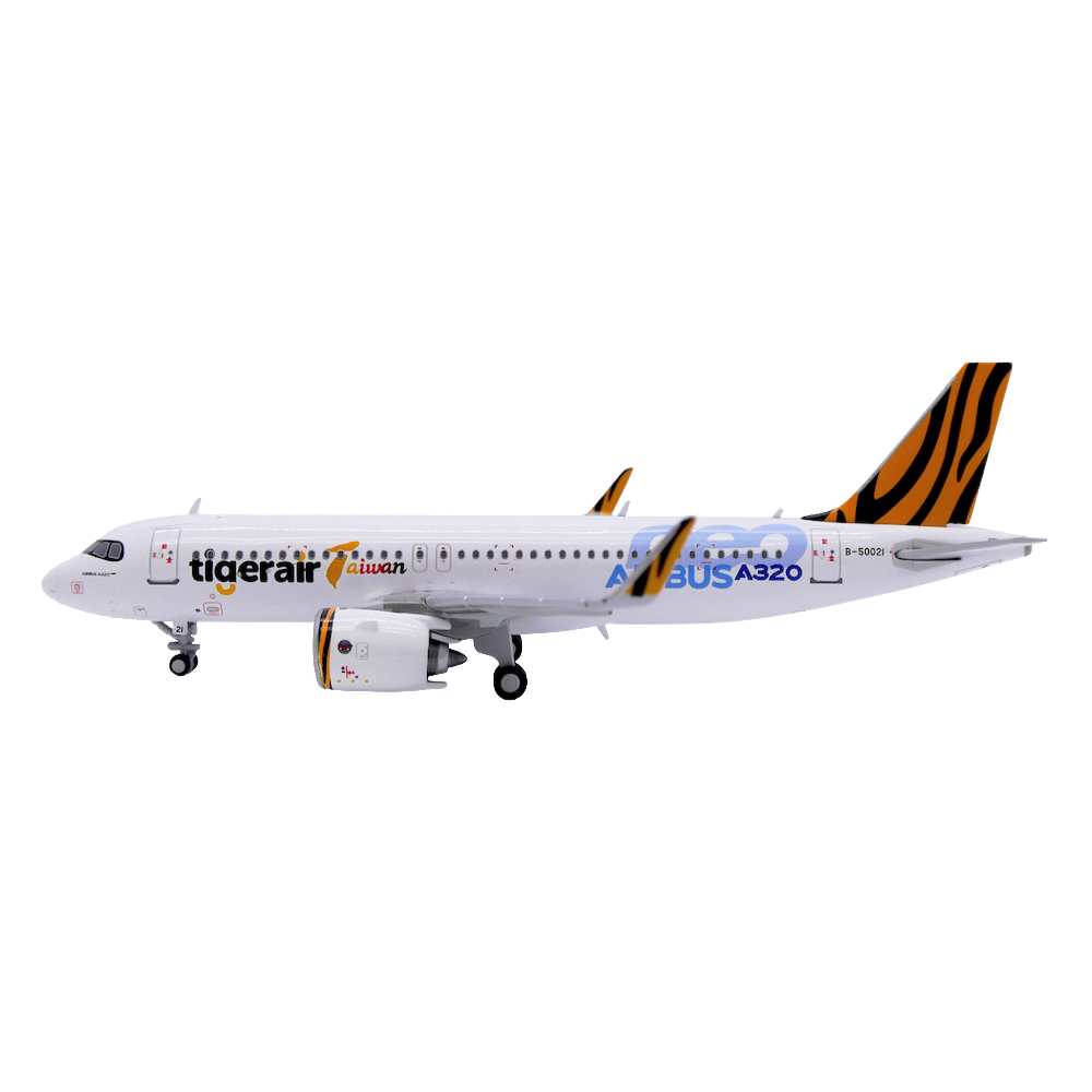RBF現貨 ALB 金屬 1:400 Tiger air Taiwan A320NEO B-50021 ALB4TG320N 全球免運