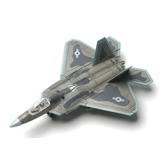 RBF 絕版 1:100 F-22 Snap-Fit Pre-Colored 免膠水預 SPM-F22 全球免運