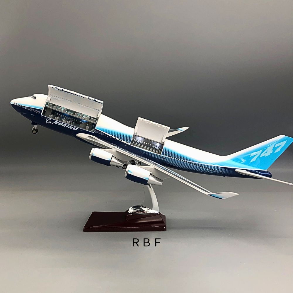 RBF 絕版 1:150 BOEING 747 CUTAWAY MODEL C109-1 全球免運