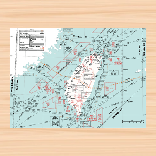 RBF 現貨 TAIWAN AIRWAY DESK PAD 90x66cm 桌墊 PAD9066-TW-AIRWAY 全球免運