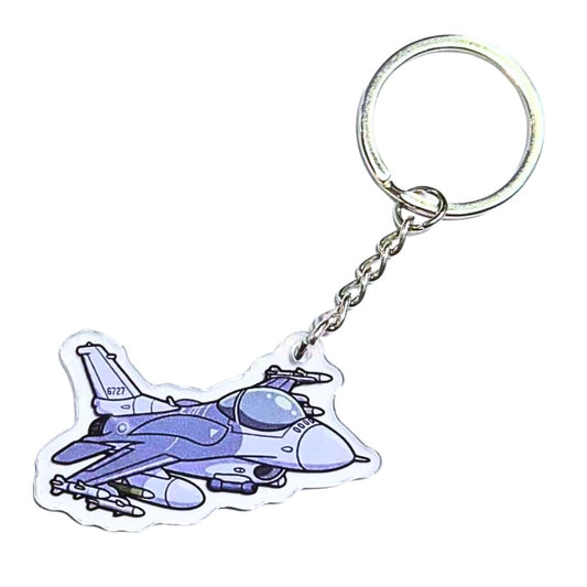 RBF ROCAF F-16 BLK70 key chain 5cm K5-6727