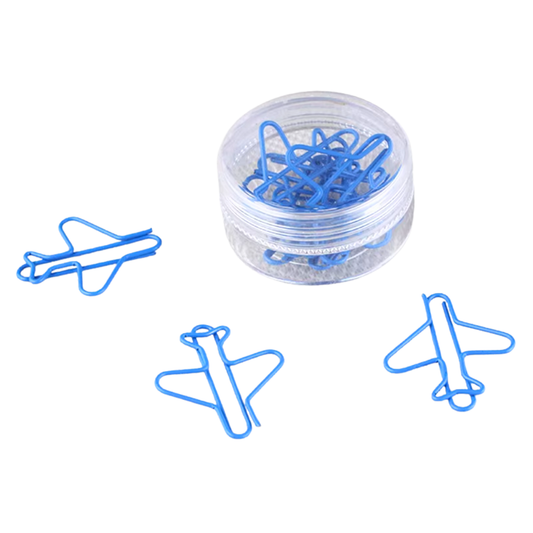 RBF Airplane paper clip 20PC APC-B
