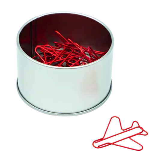 RBF Airplane paper clip 20PC APC-R