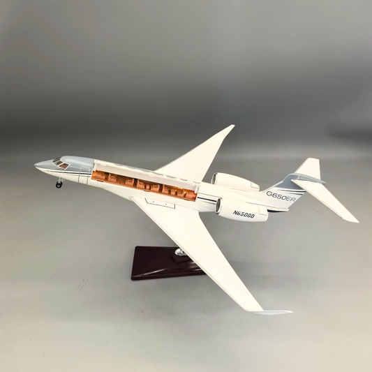RBF 絕版 1:50 Gulfstream G650ER cutaway Q101-2 全球免運