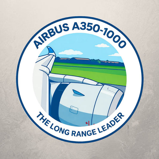 RBF現貨 A350-1000 sticker 7cm 貼紙 S7-AATRL 全球免運