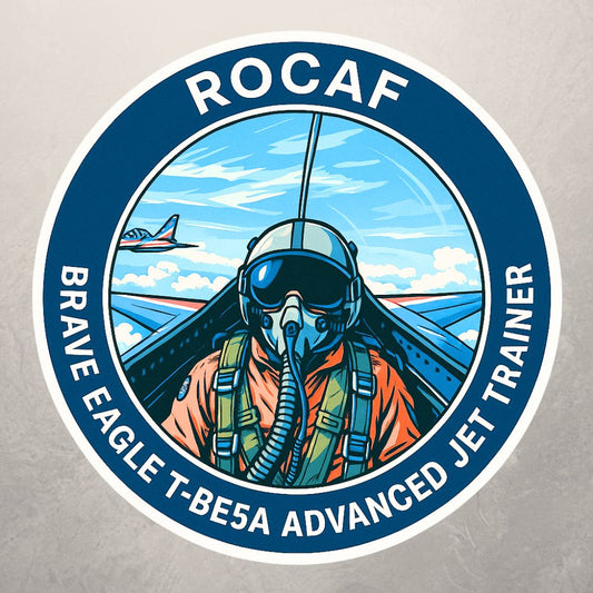 RBF現貨 ROCAF T-BE5A sticker 7cm 貼紙 S7-RBETA 全球免運