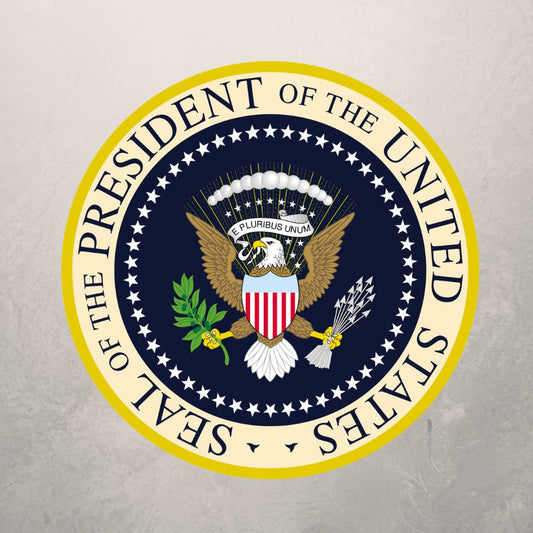 RBF現貨 US President sticker 7cm 貼紙 美國總統 S7-USP 全球免運