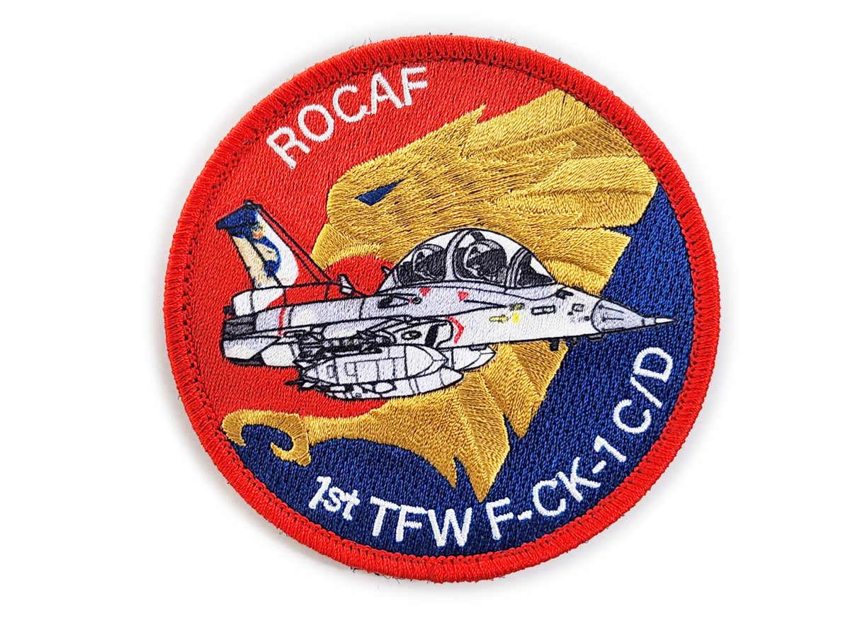 RBF現貨 ROCAF F-CK-1 10CM PATCH 臂章 ARM-R1TFCC 全球免運