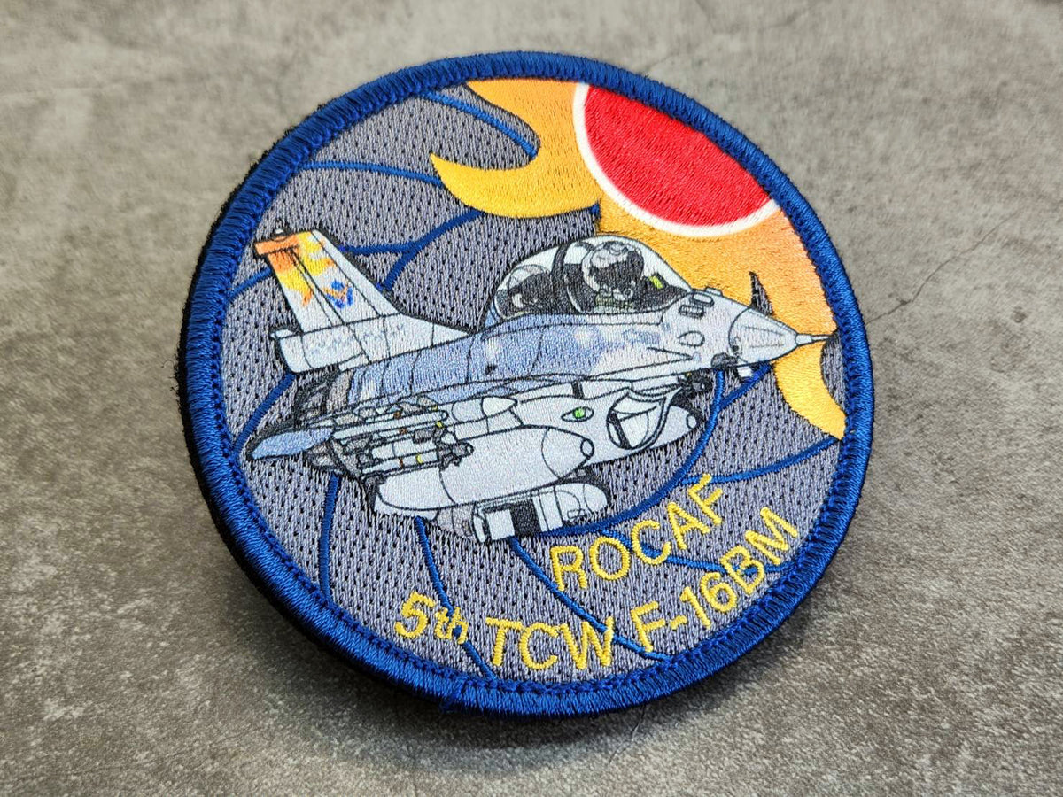 RBF 現貨 ROCAF F-16BM 10CM PATCH 臂章 ARM-R5TF16 全球免運