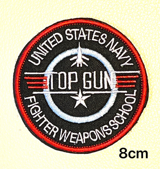 RBF TOP GUN FIGHTER WEAPON SCHOOL PATCH ARM-USNTGFWS