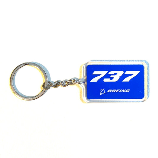 RBF 737 KEY CHAIN PLASTIC 5CM K-B737